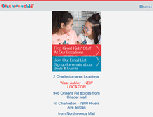 Tablet Screenshot of onceuponachildcharleston.com